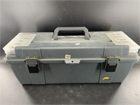 Large Plano tackle box with slide out small boxes