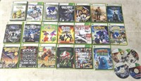 TRAY OF XBOX 360 GAMES