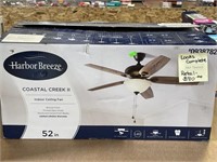 Harbor Breeze 52inch Indoor Ceiling Fan Bronze