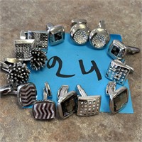Collection of tatteosian cufflinks, set of 7