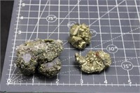 Mixed Pyrite & Galena Specimens, 7oz