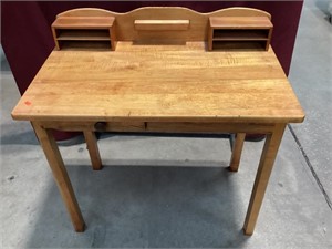 Cute Small Vintage Maple Desk