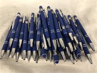 45 Logo Pens Blue Ink