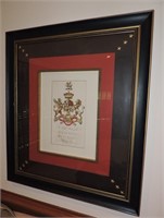 Coat of Arms Print  for Heneage Finch