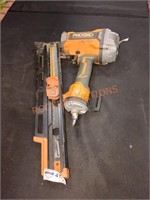 RIDGID 21° round head framing nailer