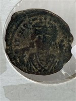 ANCIENT COIN (ROMAN ? ) UNSEARCHED NICE DETAIL -