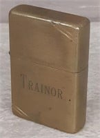 Brass Trainor Zippo lighter