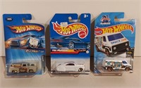 Three Sealed Hot Wheels