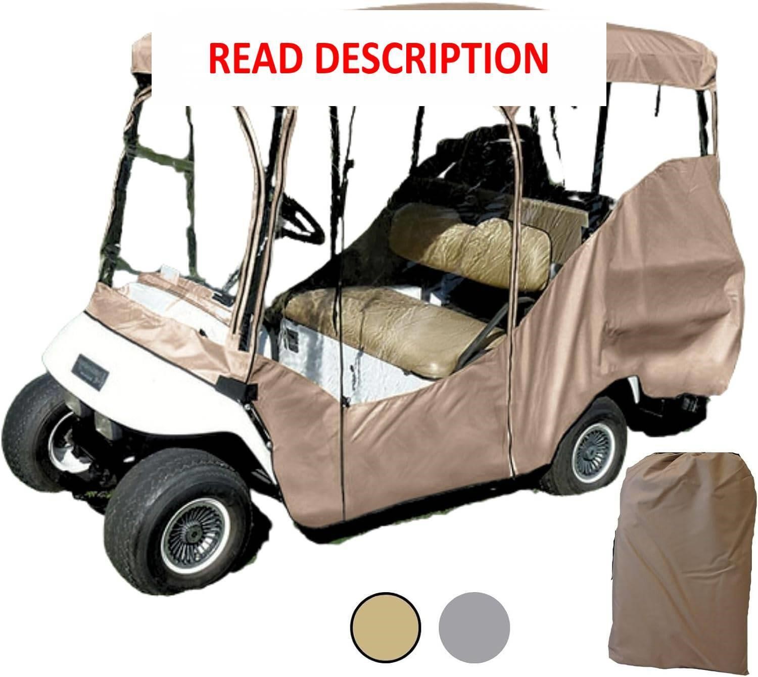 $200  Formosa 4 Person Golf Cart Enclosure 80 L