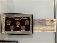 2005 commemorative quarters set D mint