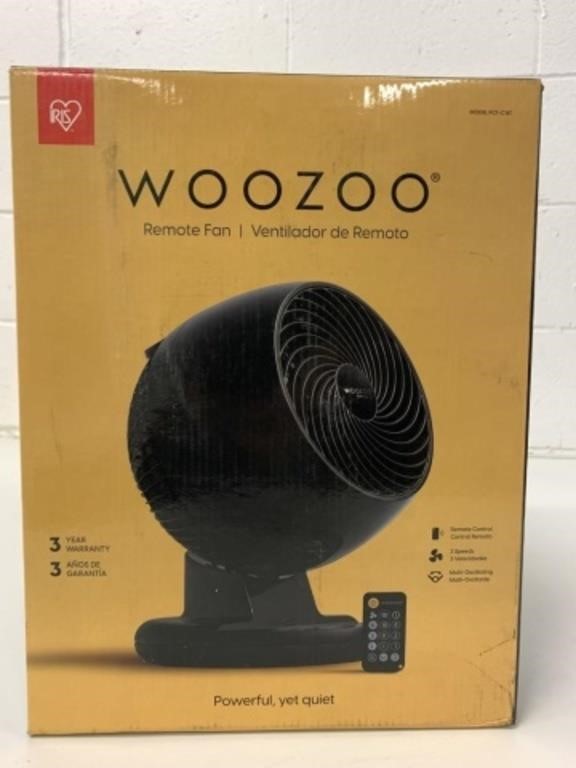 New Iris Woozoo Remote Fan