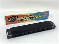 New large metal harmonica