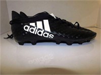 68 ADIDAS BLACK/WHITE CLEATS - MEN'S SIZE 8.5