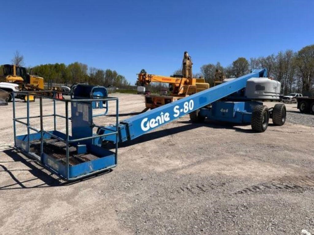 1999 Genie S-80 Telescopic 4WD Boom Lift 1506