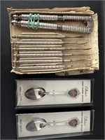 1936 Nutcracker Set and Demi-Tasse Spoons