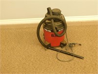 8 Gallon wet/dry shop vac -  tested
