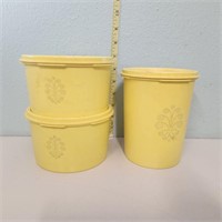 Yellow Tupperware