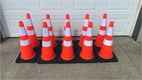 28" Traffic Cones, Unused (times 10)