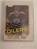 KEVIN LOWE OPC 1981-82 ROOKIE