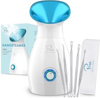 Ionic NanoSteamer - 3-in-1 Facial Steamer with
