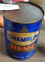 CHAMPLIN MOTOR OIL CAN