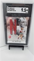 49ers Joe Montana Spellbound /349 SGC 9.5 Pop 1