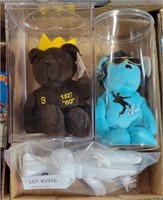 2 COLLECTIBLE BEANIE BEARS & MORE