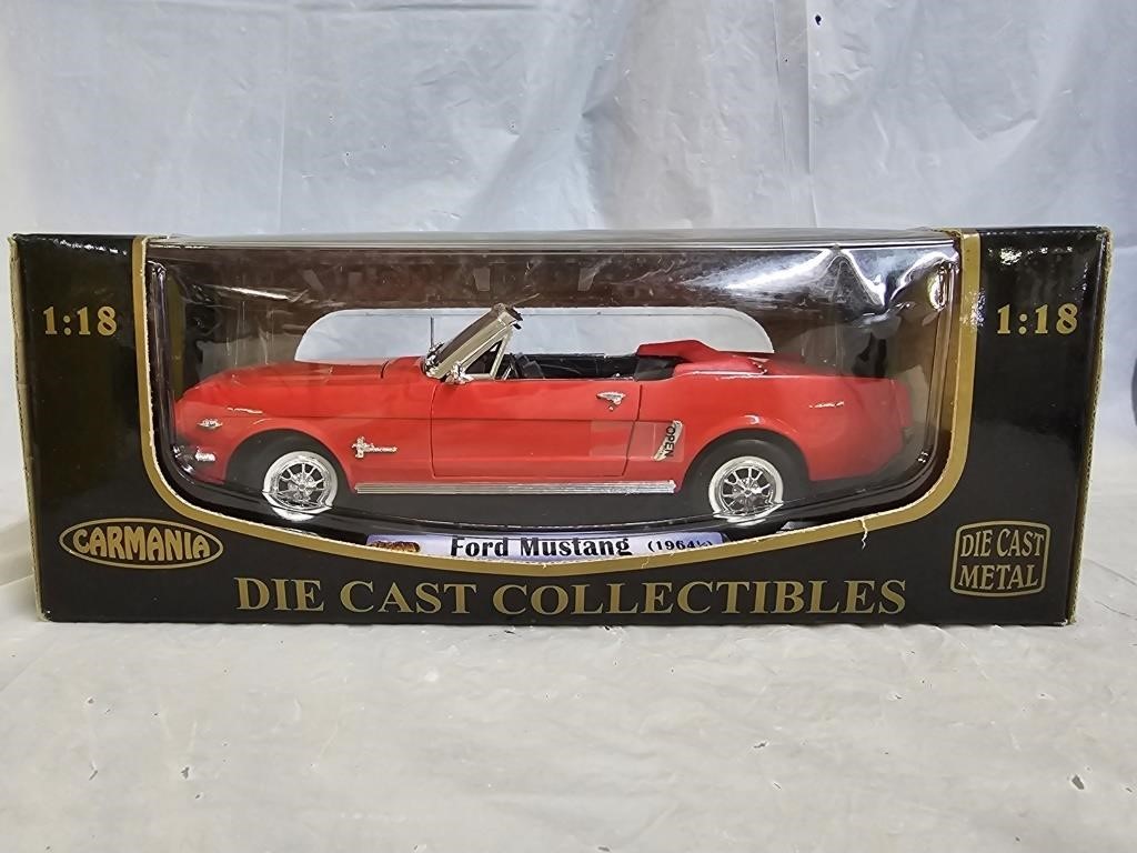 Carmania 1964 1/2 Ford Mustang Die Cast Car