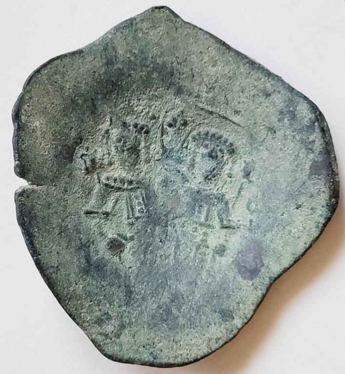 Alexius III Comnenus 1195-1203 Medieval coin 28mm