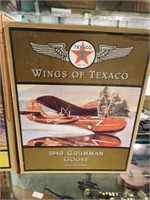 3 WINGS OF TEXACO MODEL PLANES