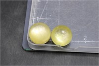 2, High Quality Gem Muscovite Spheres