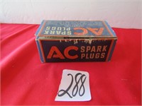 NOS AC SPARK PLUGS #82  10 PLUGS W/ ORIG. BOX