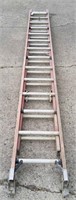 YD Werner extension ladder 24' fiberglass