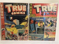 Vintage Golden Age Comics True Comics 10 cent lot