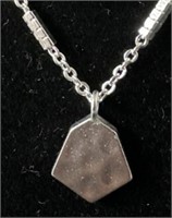 (AI) Kendrah’s Scott Two Layer Silver Necklace