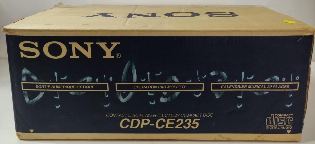 Sony CDp-Ce235 Compact Disc Player