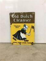 Old Dutch Cleanser Sign