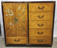 Oriental Design Cabinet & Drawers