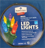 LED Xmas Lights on Cord Reel - New