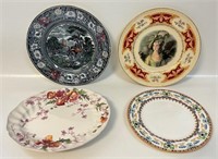 NICE LOT OF FOUR PATTERN PLATES INCL ROYAL