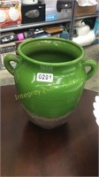 Green Ceramic Vase