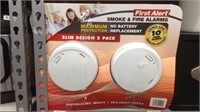First Alert Smoke and Fire Alarms Slim Design 2