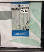 InterDesign Fabric Shower Curtain 72x72