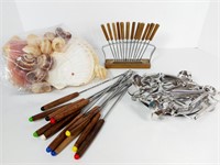 FONDUE SKEWERS + SNAIL SET