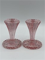 Sparkling Waterford Marquis 2 Candlesticks