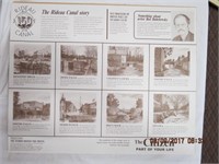 Set of Ben Babelowsky prints "The Rideau Canal"
