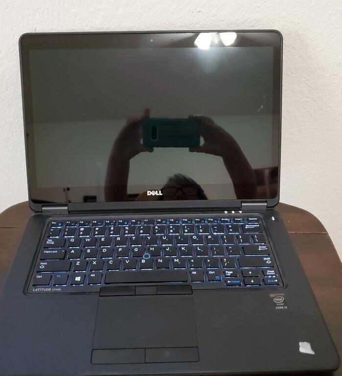 Dell Latitude E-7450 Laptop With Backpack Bag