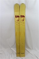 Vintage Wooden Water Skis Lot #2