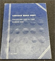1909-1940 Lincoln Cent Album w/