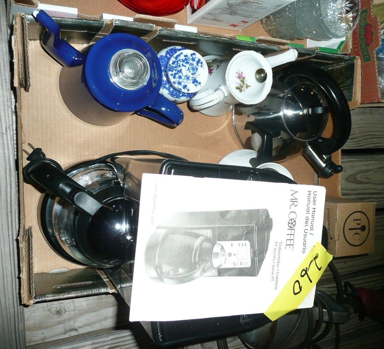 Coffee and Tea Pots and more